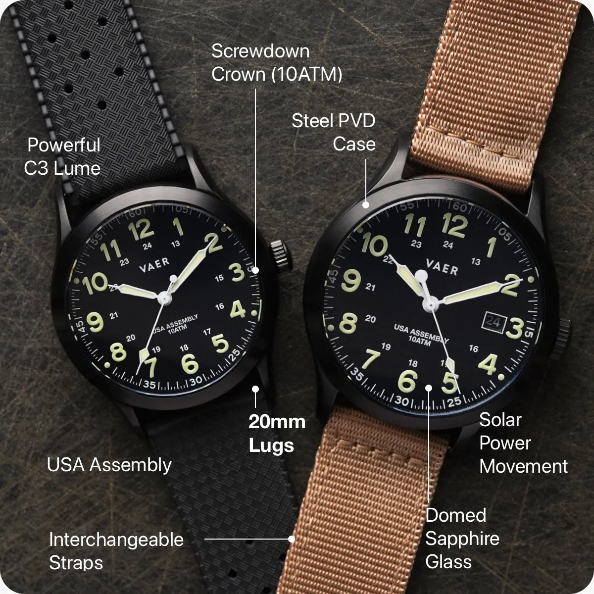 C5 Tactical Field - 40mm Ameriquartz