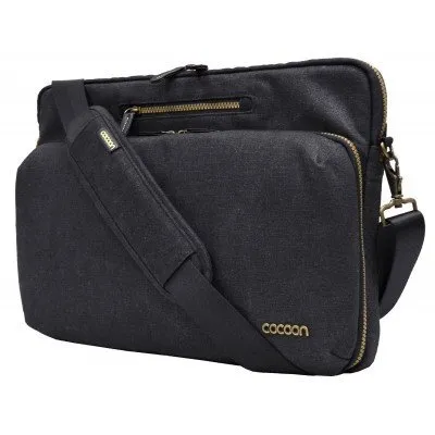 Cacoon Urban Adventure 16" Laptop Messenger Bag - Black