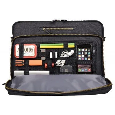 Cacoon Urban Adventure 16" Laptop Messenger Bag - Black