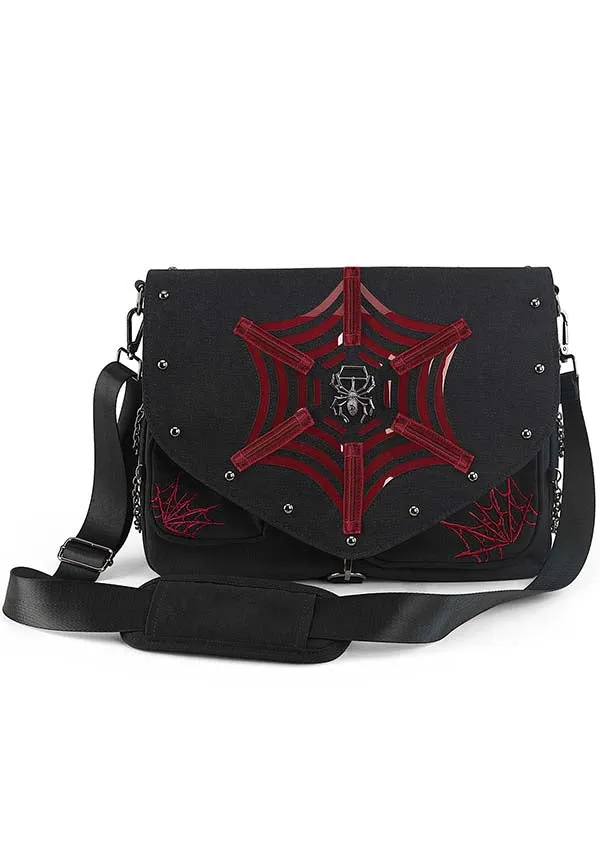 Canvas [Black] | MESSENGER BAG [IN STOCK]