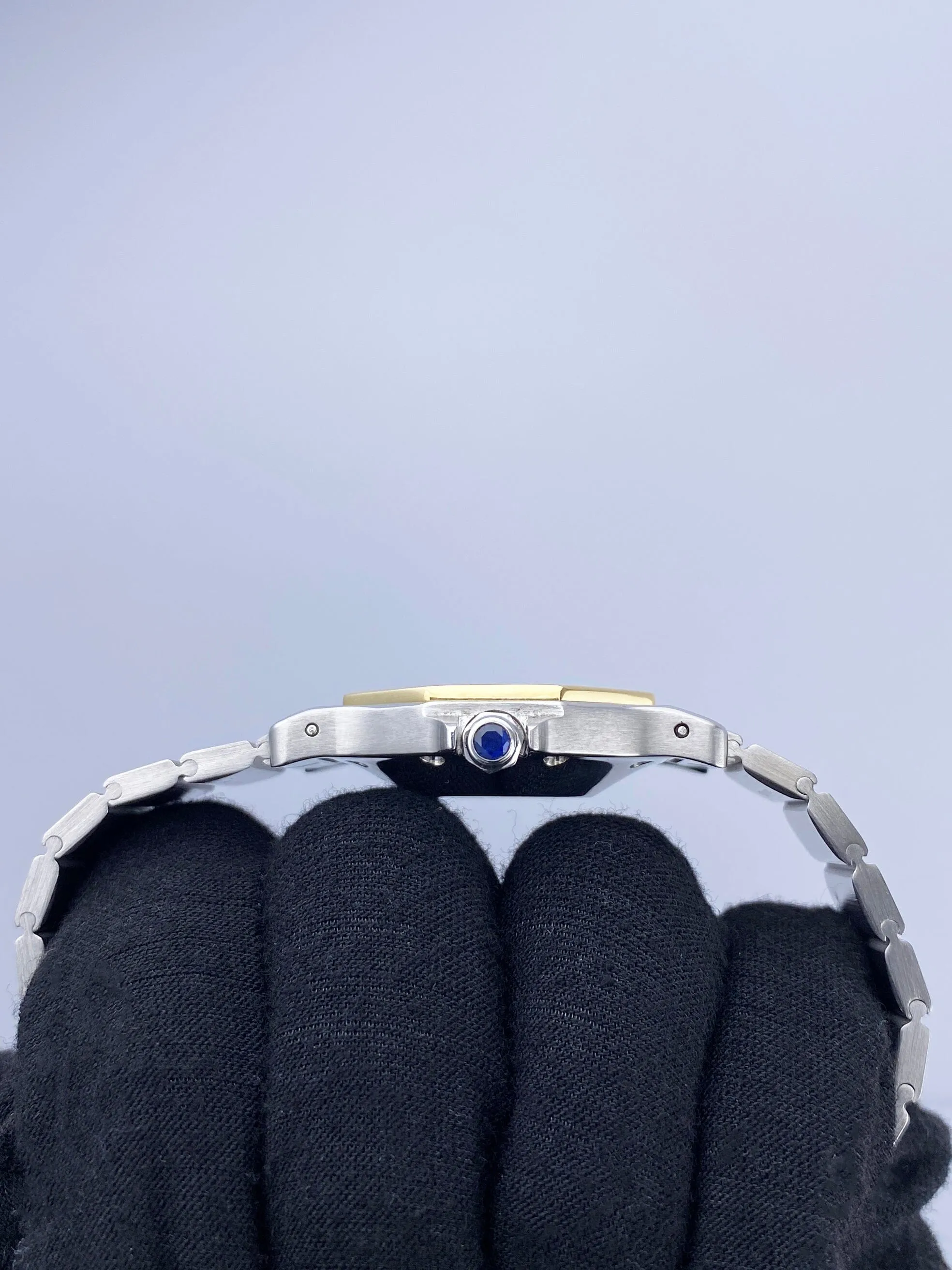 Cartier Santos Octagon 2966 Two Tone Ladies Watch