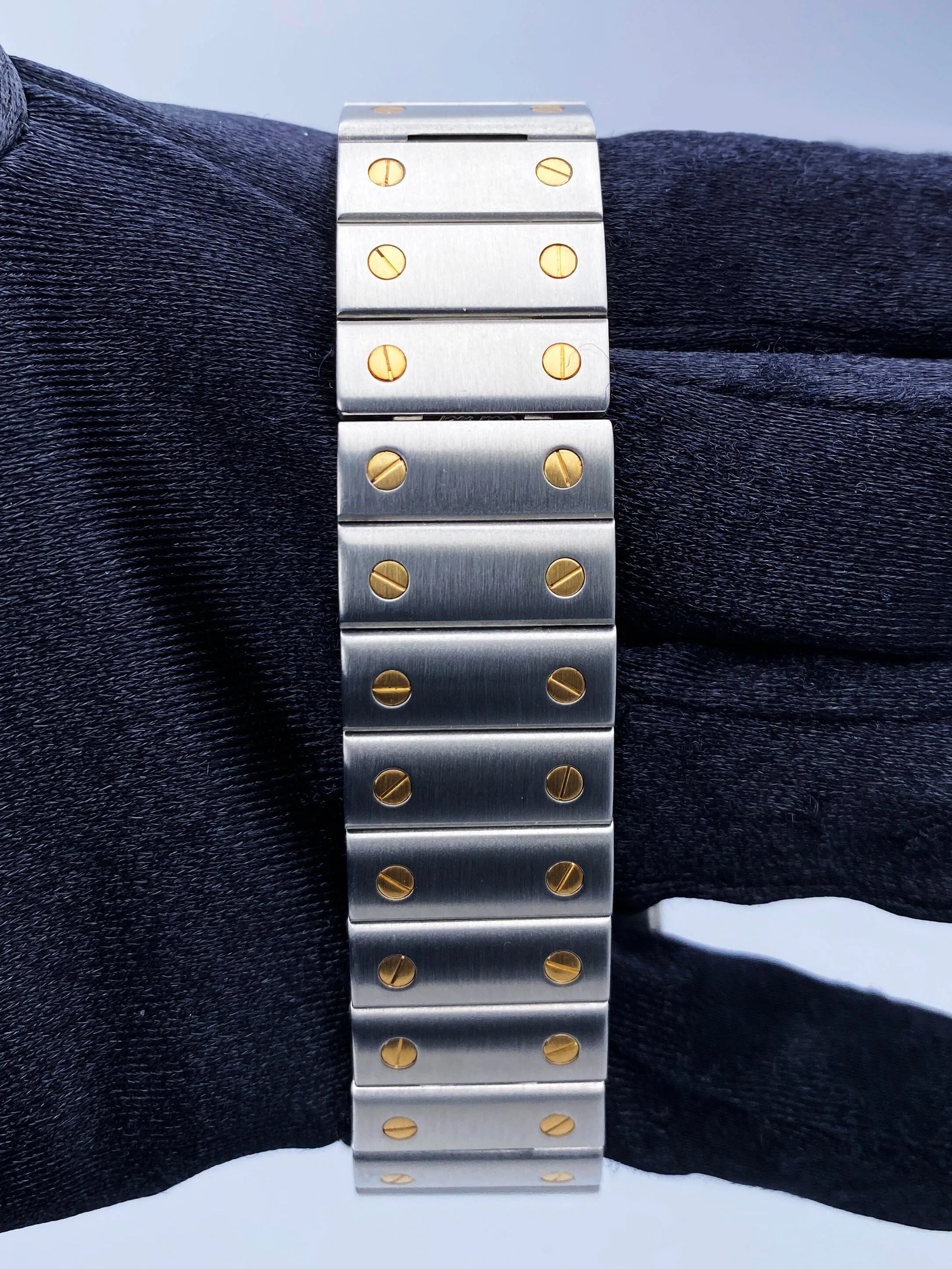 Cartier Santos W20099C4 Two-Tone Mens Watch Box Papers