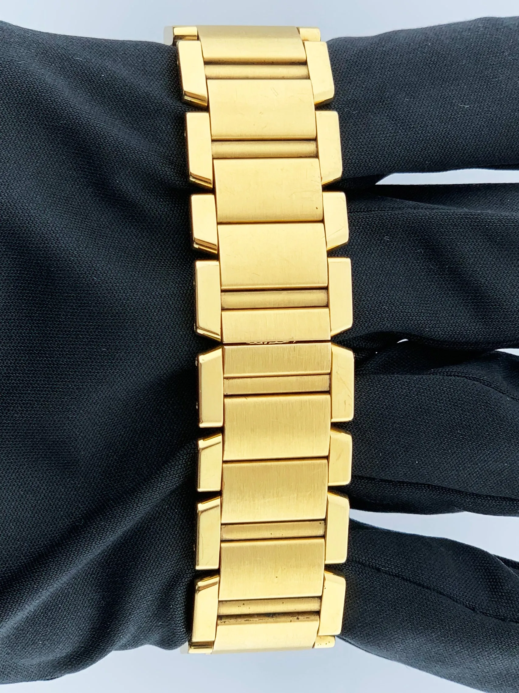 Cartier Tank Francaise 1840 18K Yellow Gold Mens Watch