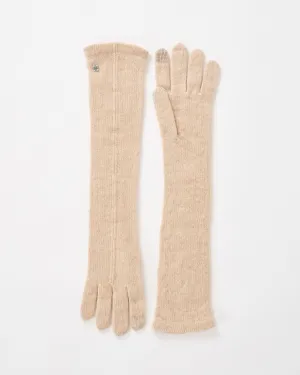 cashmere long glove