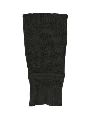 Cashmere Mittens in Black