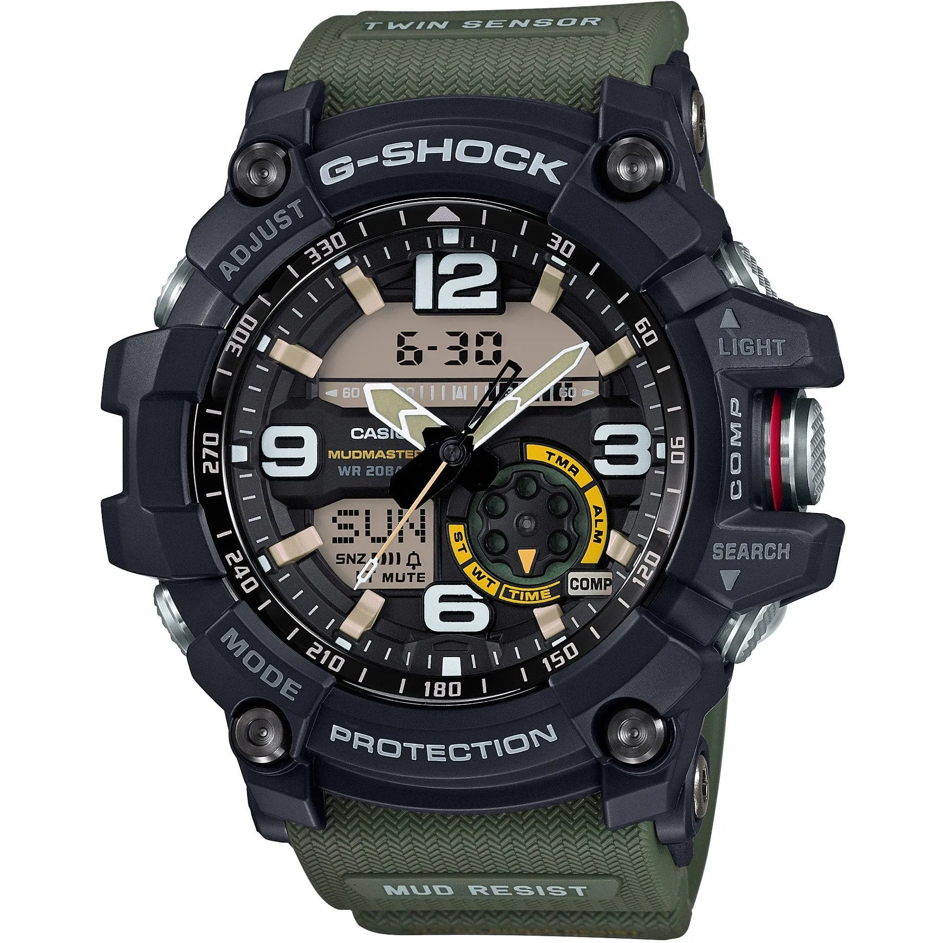 Casio Mudmaster G-Shock  Military Green Watch GG-1000-1A3