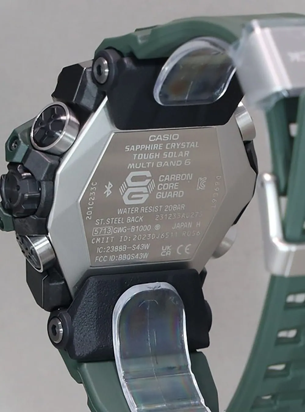 CASIO WATCH G-SHOCK MASTER OF G - LAND MUDMASTER GWG-B1000 MADE IN JAPAN JDM