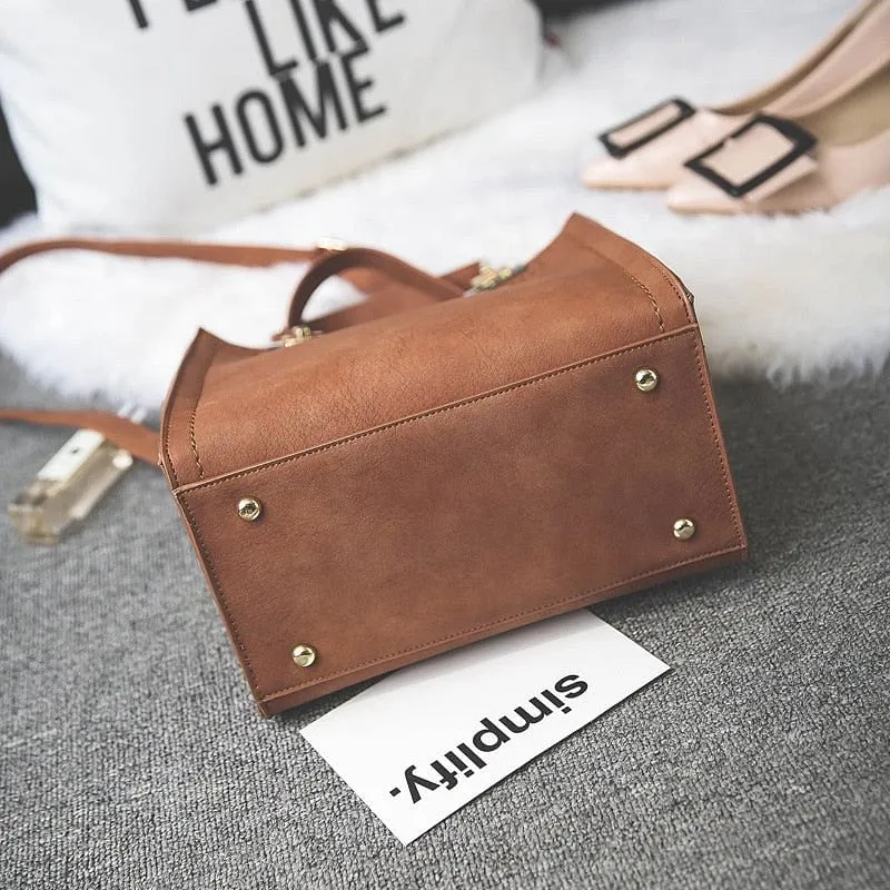Casual Large Suede Leather Bag