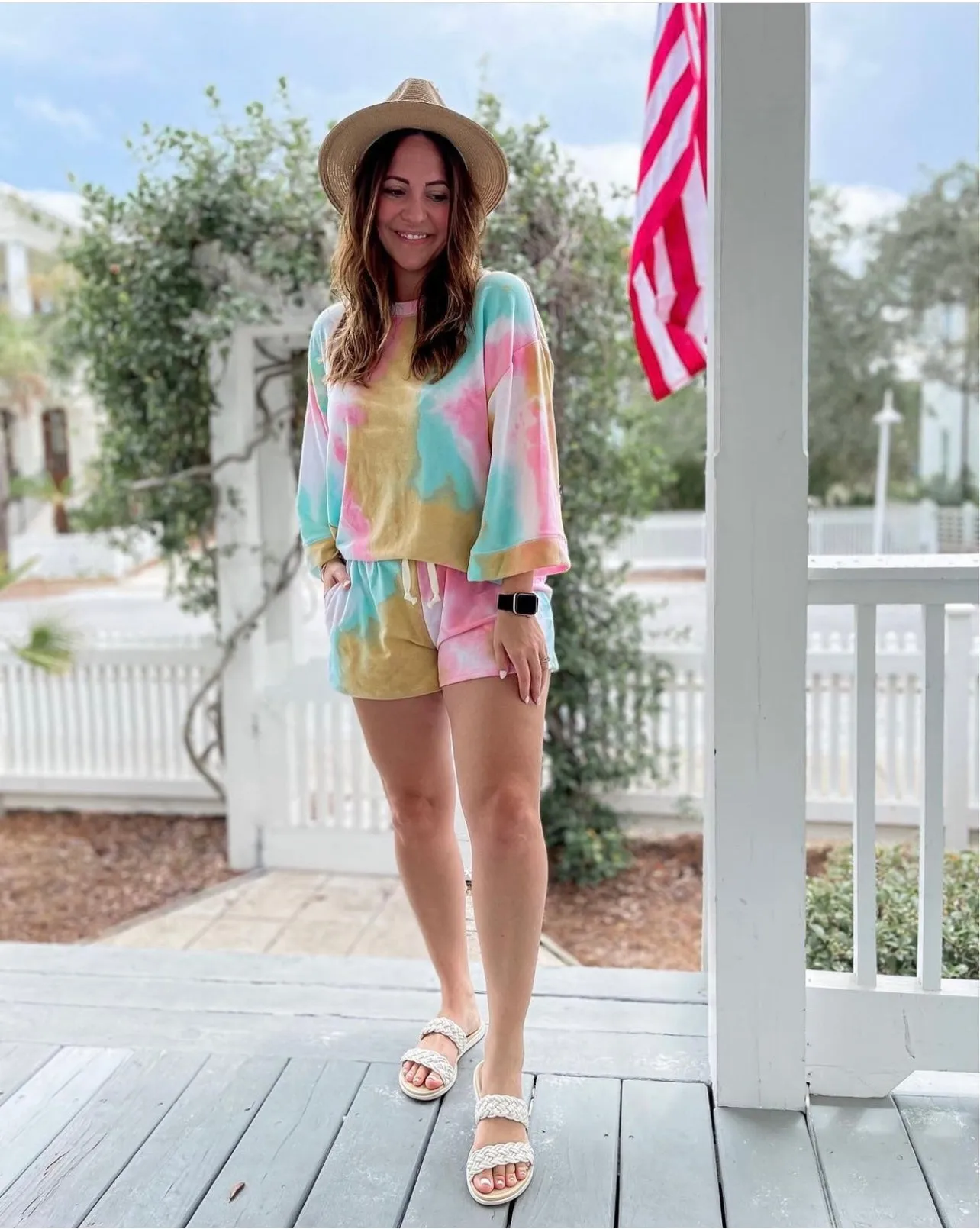 Cecilia Tie Dye Shorts Set