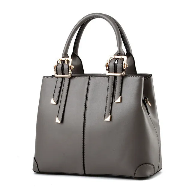Charlotte Leather Tote Handbag