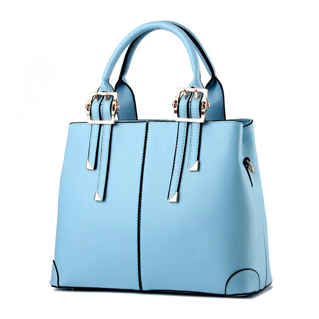 Charlotte Leather Tote Handbag