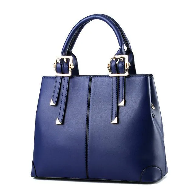 Charlotte Leather Tote Handbag