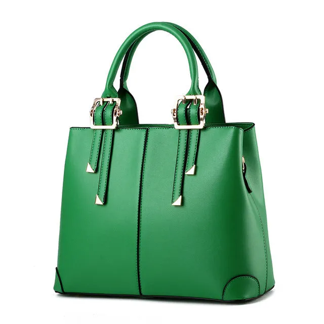 Charlotte Leather Tote Handbag