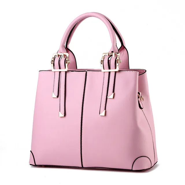 Charlotte Leather Tote Handbag