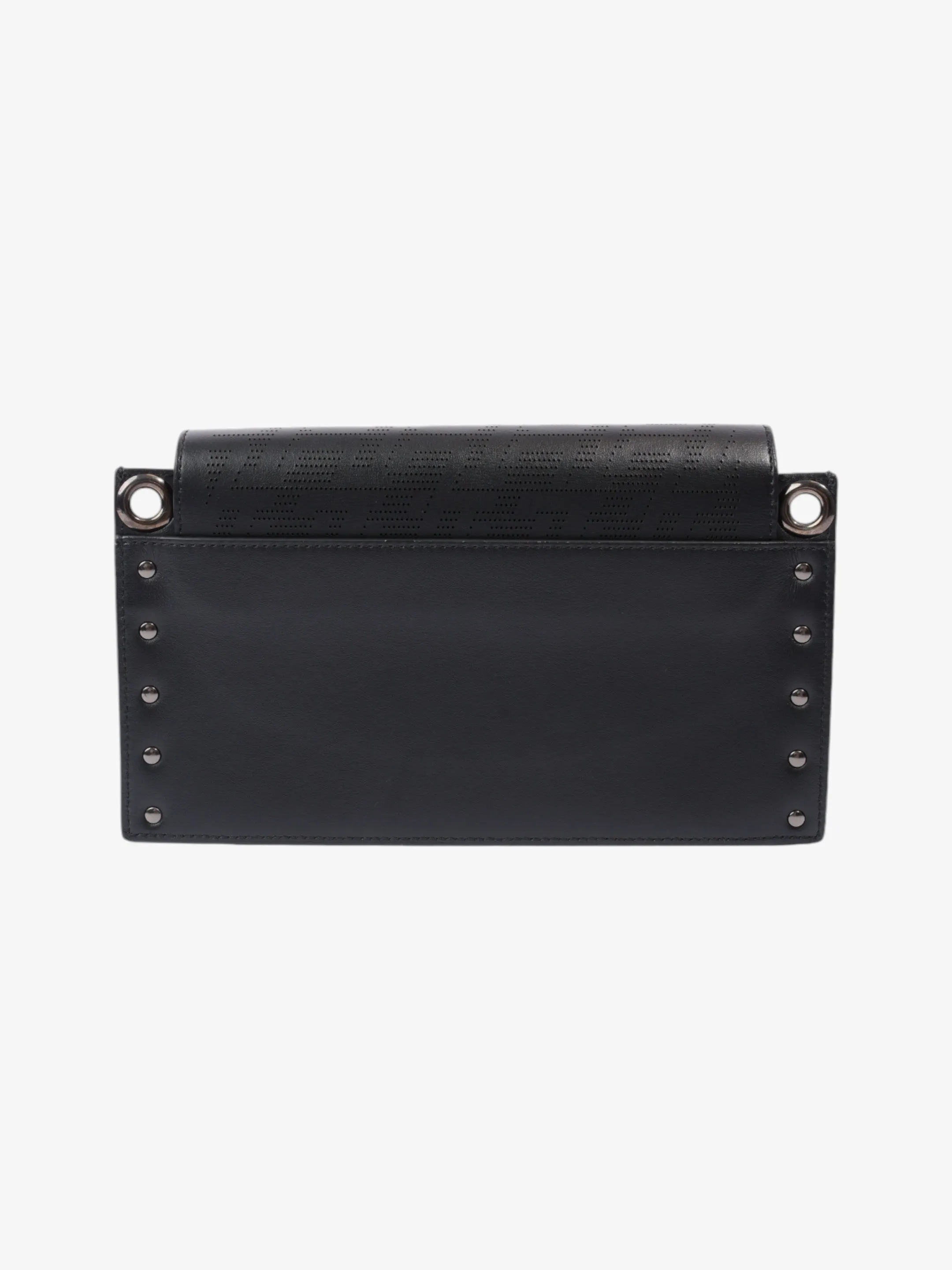 Christian Louboutin Wallstrap Messenger Bag Black / Red Leather