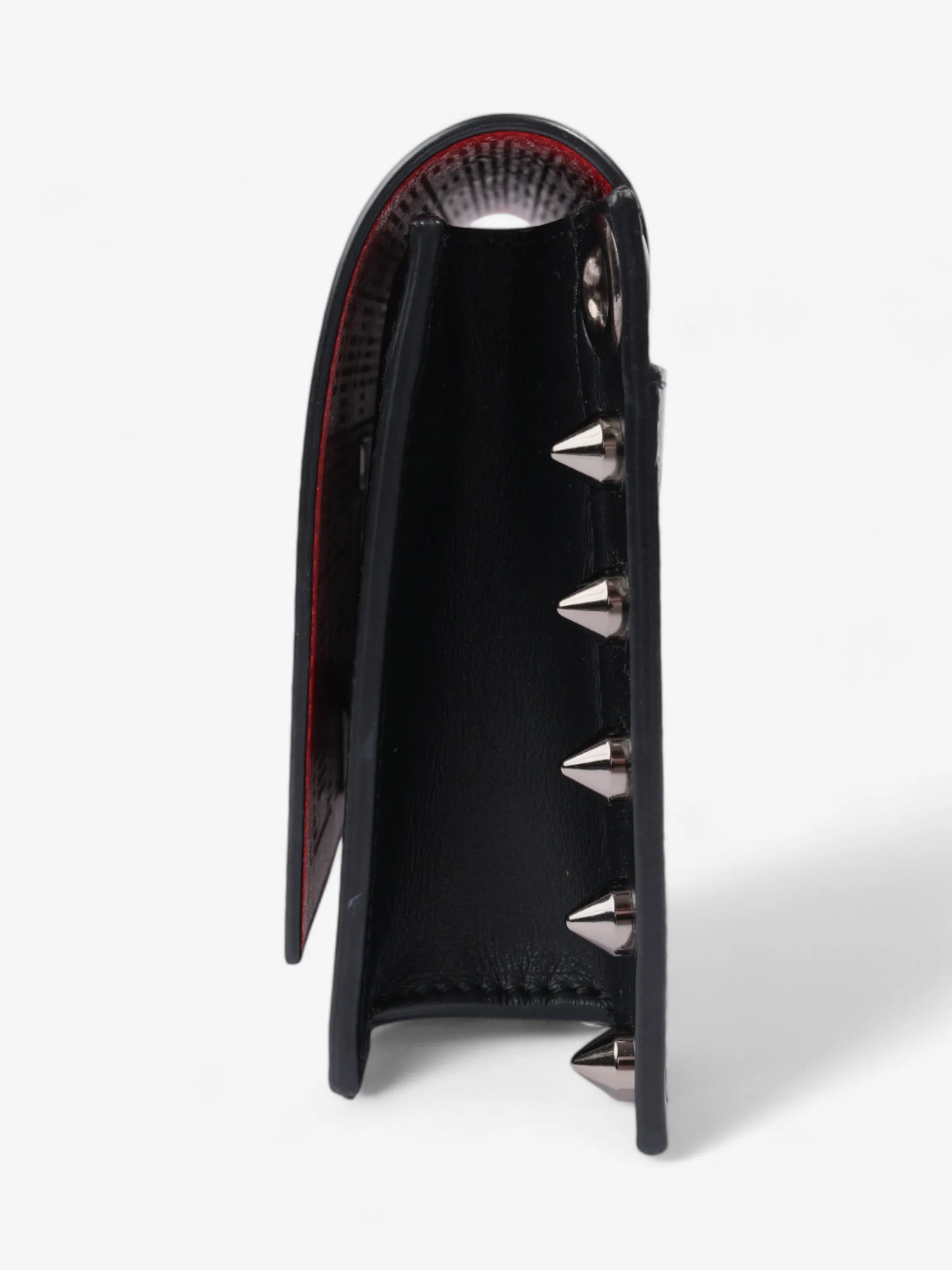 Christian Louboutin Wallstrap Messenger Bag Black / Red Leather