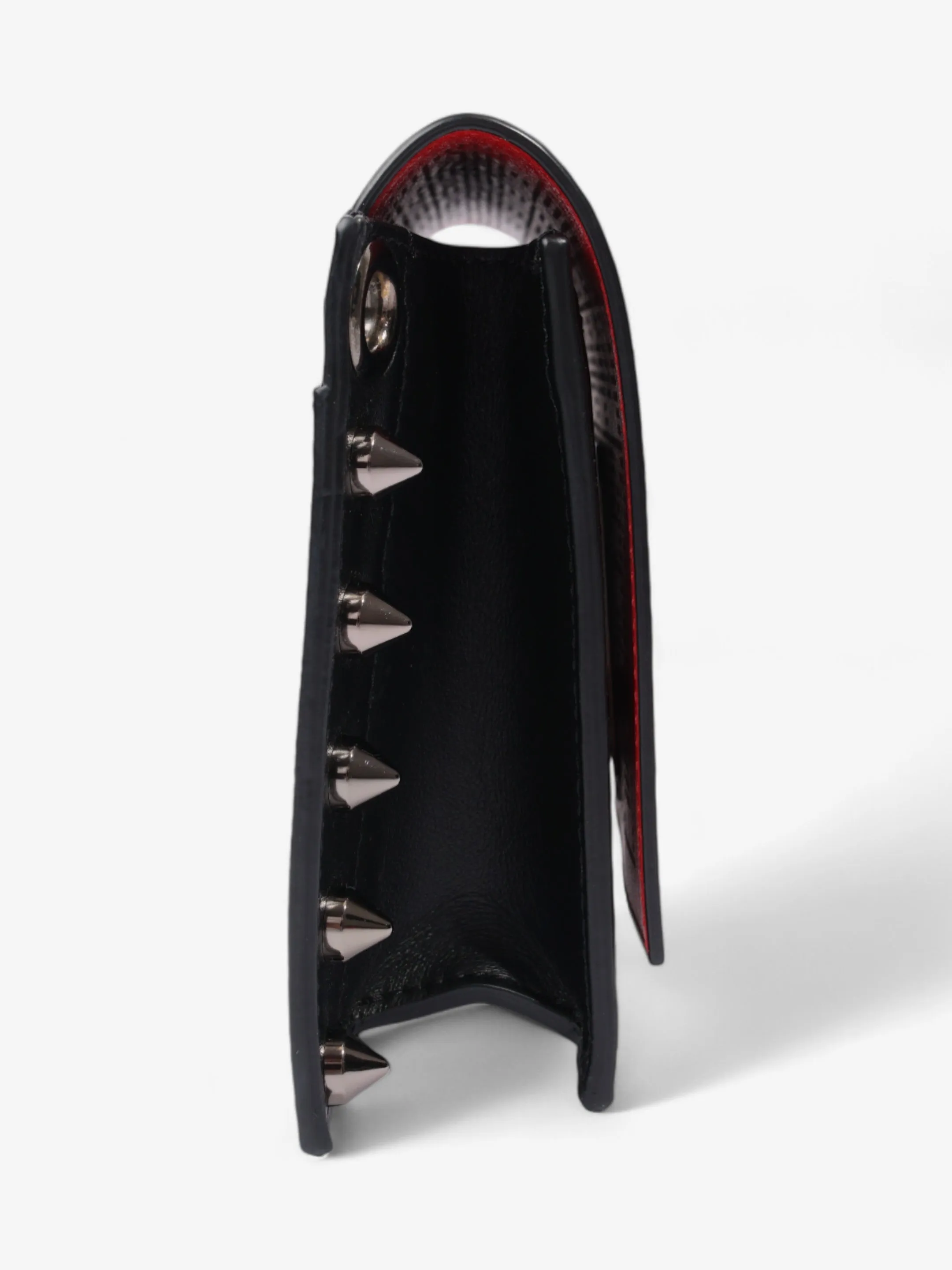 Christian Louboutin Wallstrap Messenger Bag Black / Red Leather