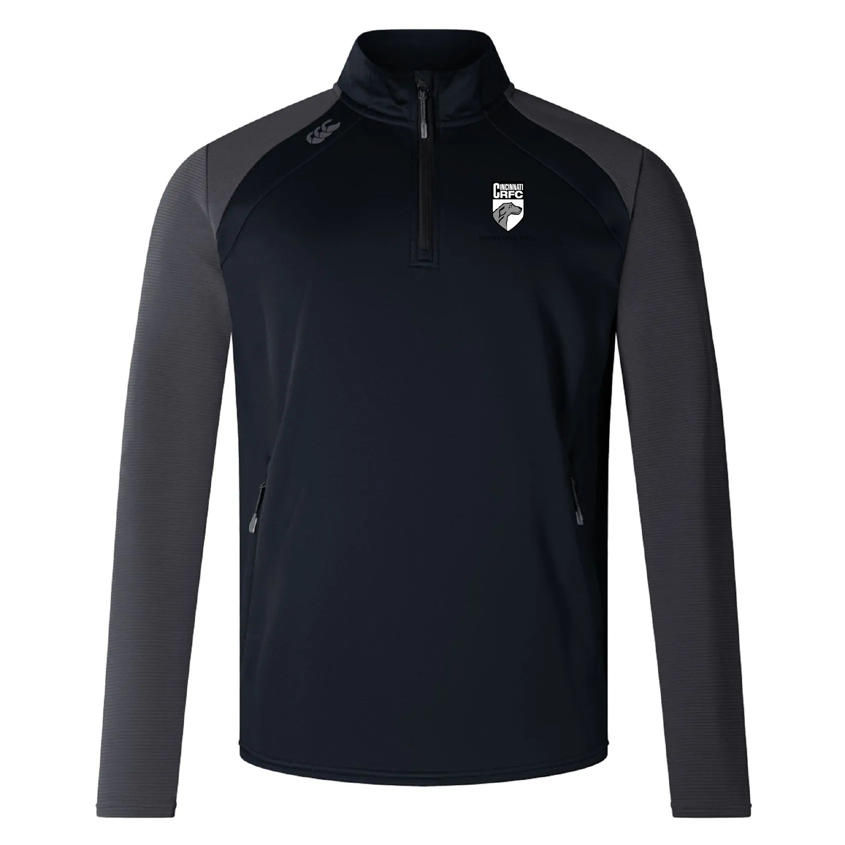 Cincinnati Wolfhounds Elite 1/4 Zip Top by Canterbury