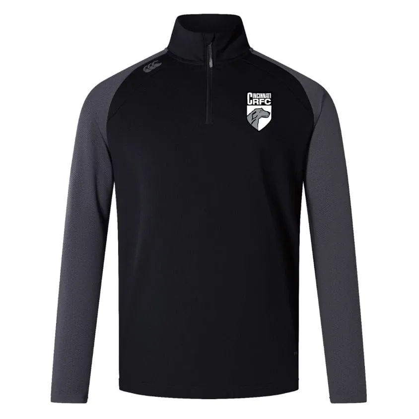 Cincinnati Wolfhounds Elite 1/4 Zip Top by Canterbury