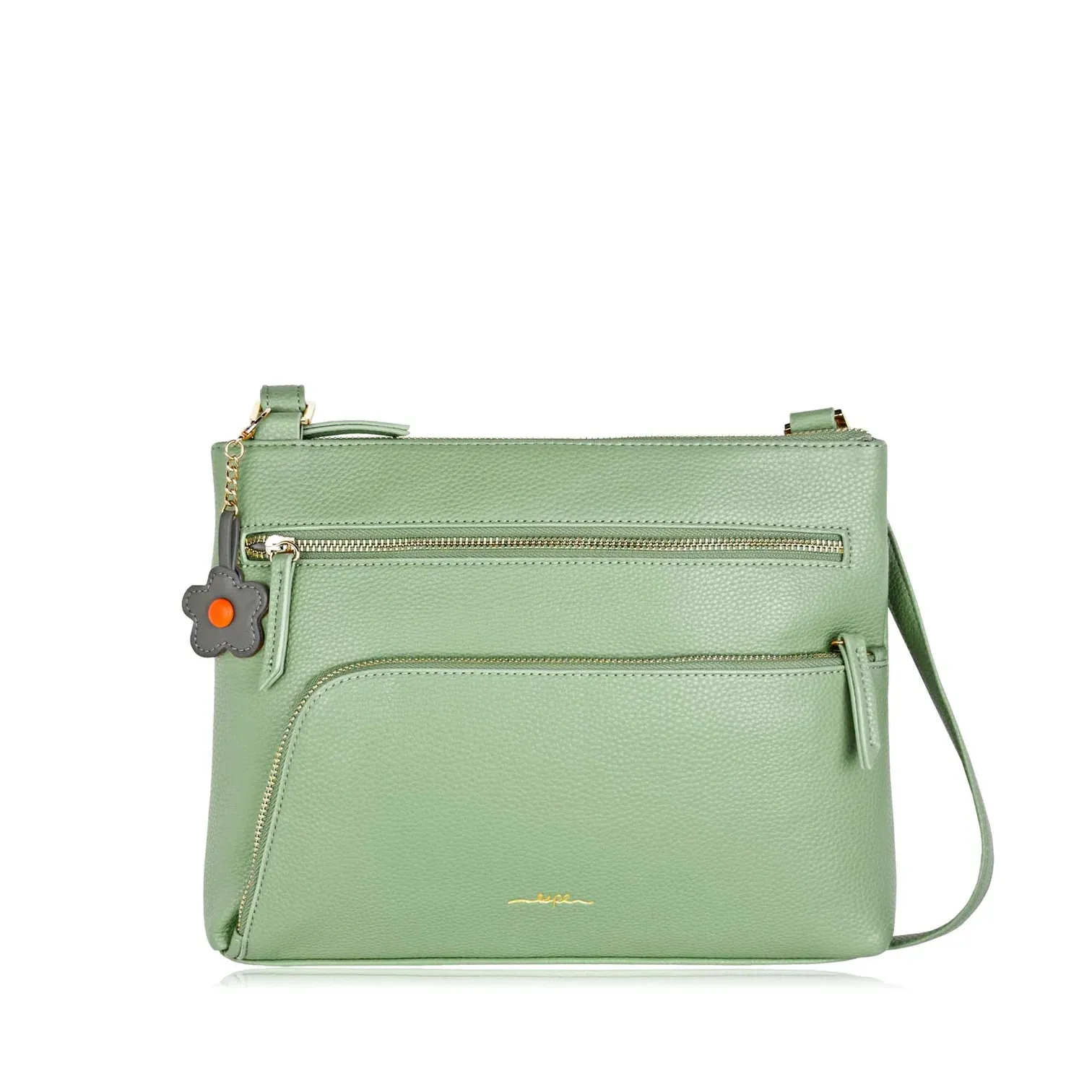 Citron Messenger Bag - GREEN