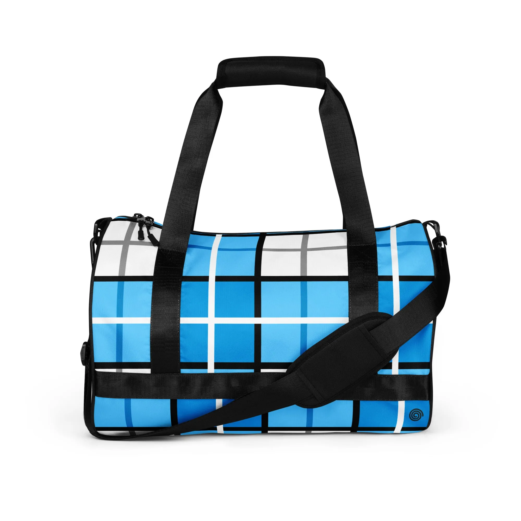 ✨'Clyde Sky Blue' Happy Tartan® Gym Bag✨