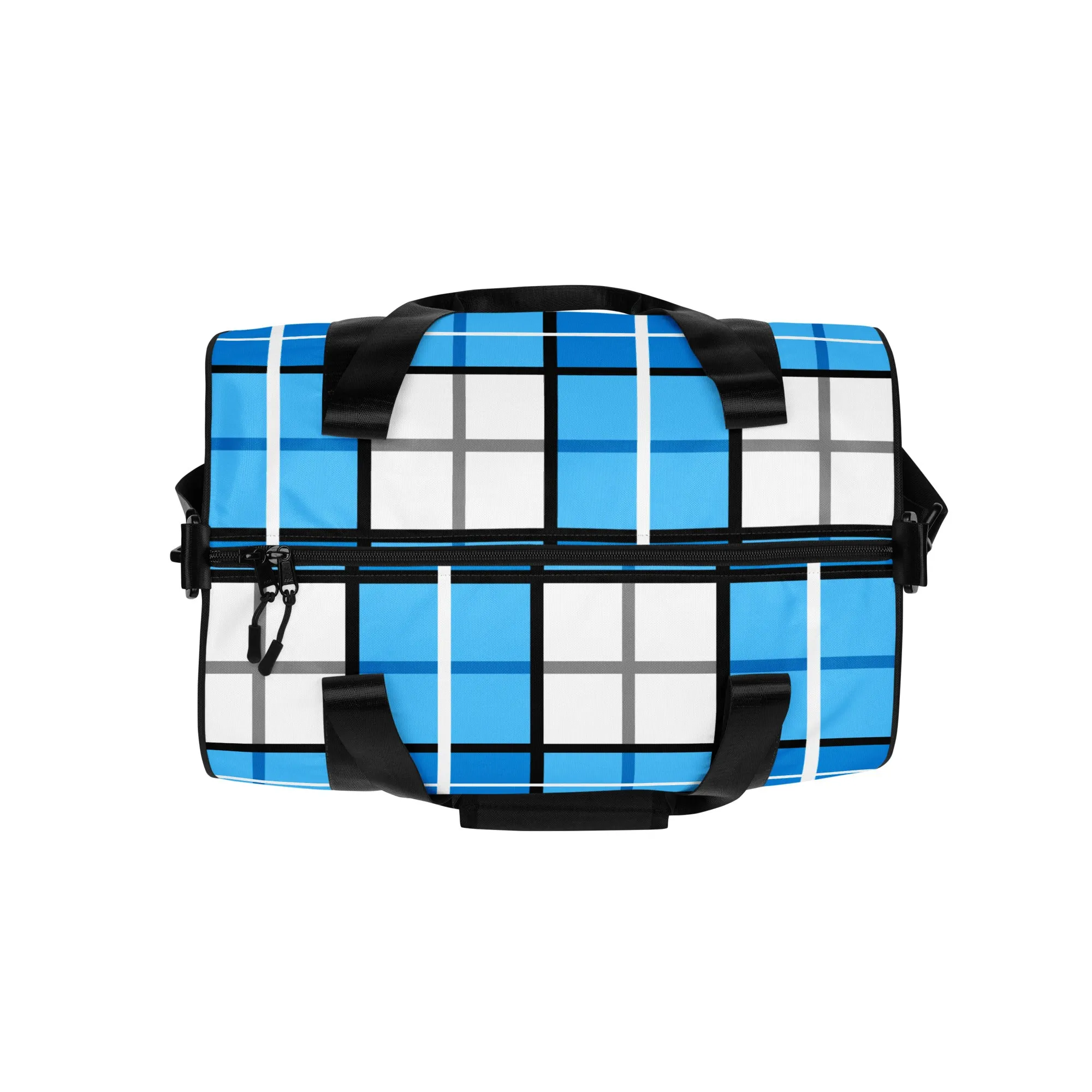 ✨'Clyde Sky Blue' Happy Tartan® Gym Bag✨