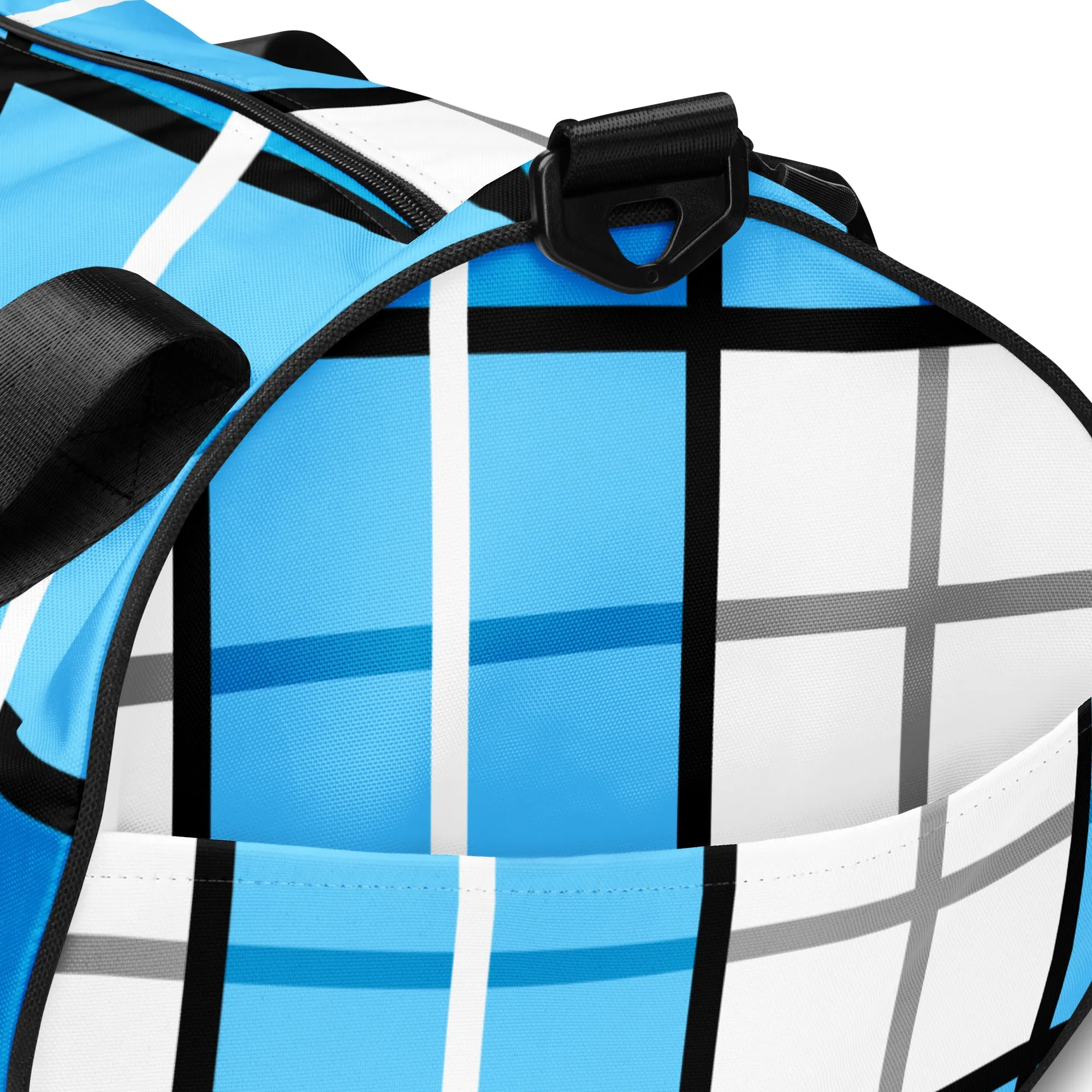 ✨'Clyde Sky Blue' Happy Tartan® Gym Bag✨