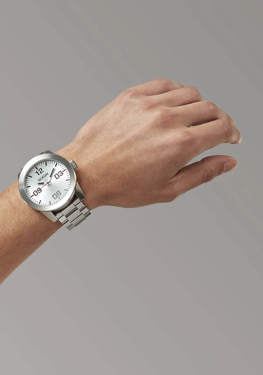 Corporal Stainless Steel - Silver / Gunmetal