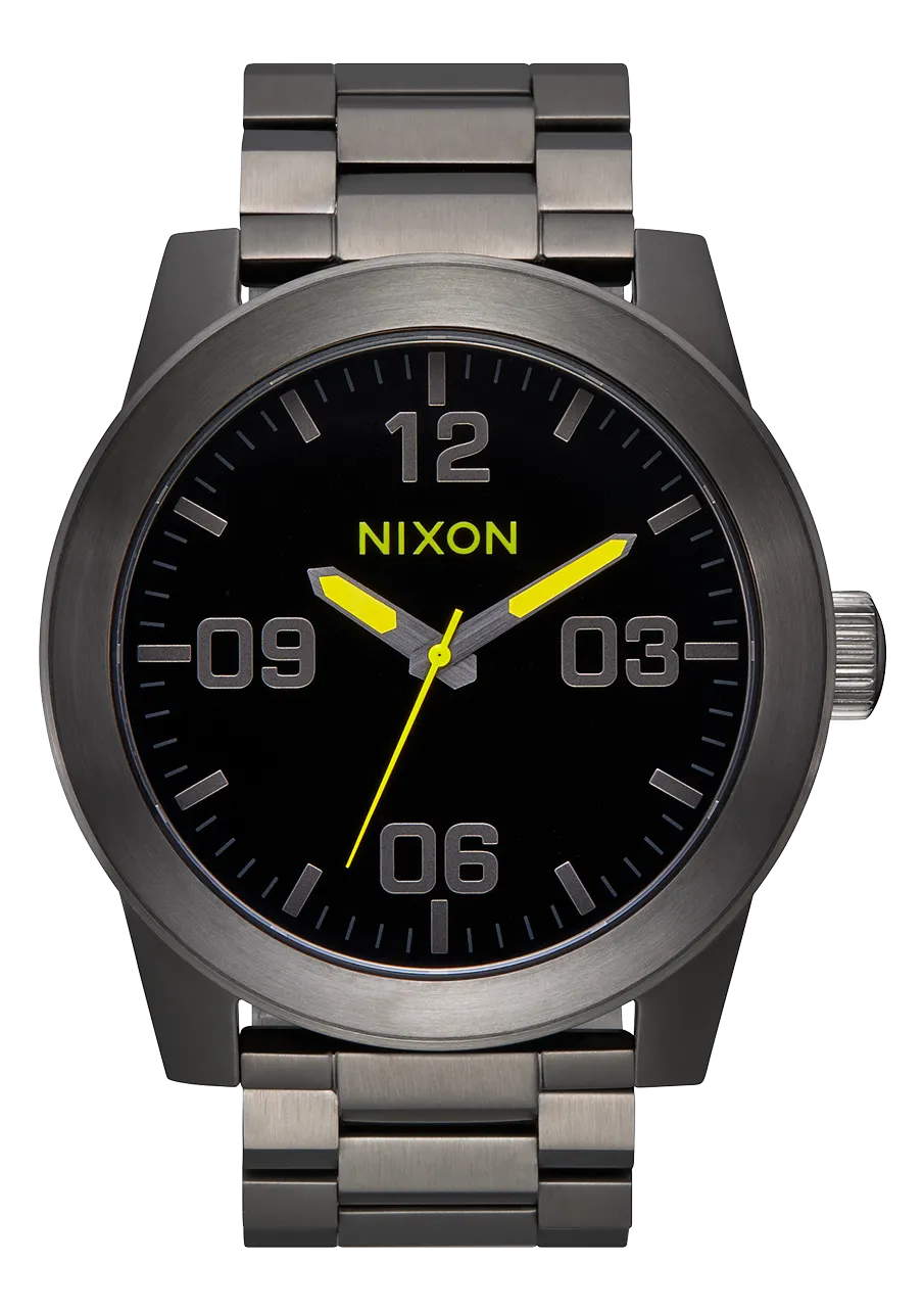 Corporal Stainless Steel - Silver / Gunmetal