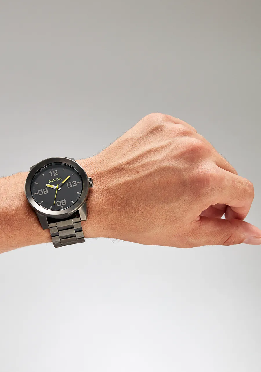Corporal Stainless Steel - Silver / Gunmetal