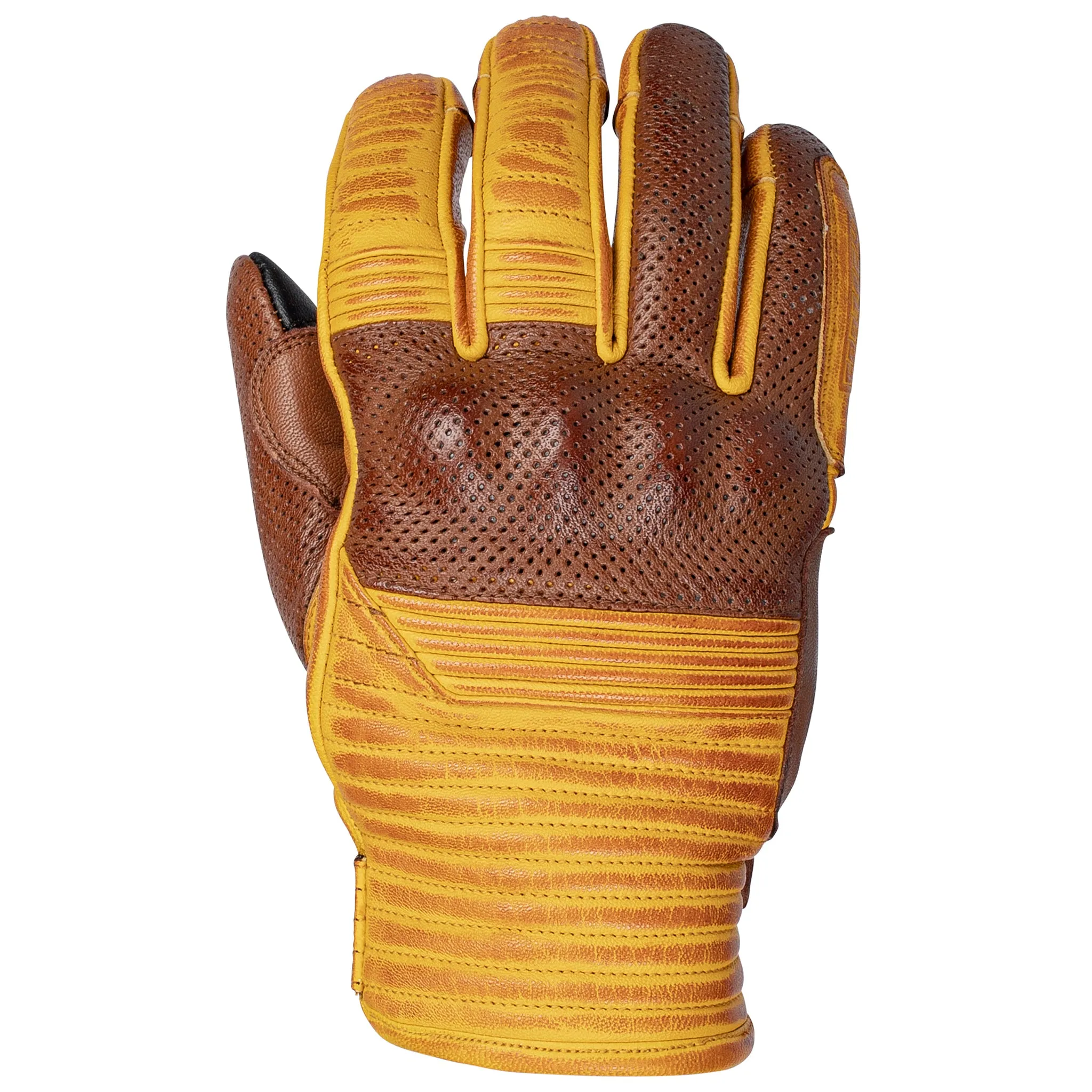 Cortech Boulevard Collective The Bully Short Cuff Leather Gloves
