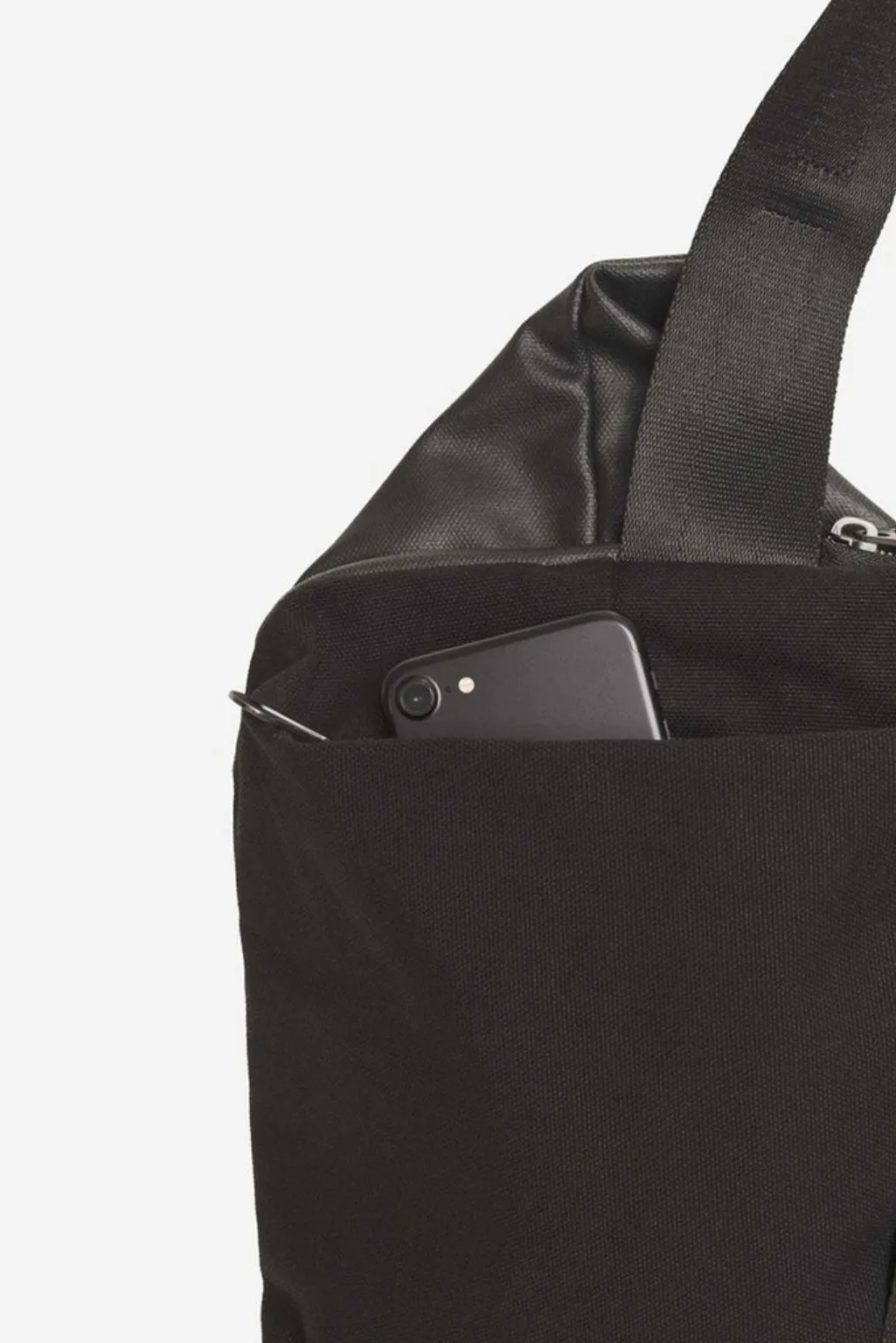Cote Et Ciel Isarau Coated Canvas Black