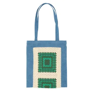 Crochetknit x Denim Bag Beige WDS-O-FAL-24-Q1-AC-04