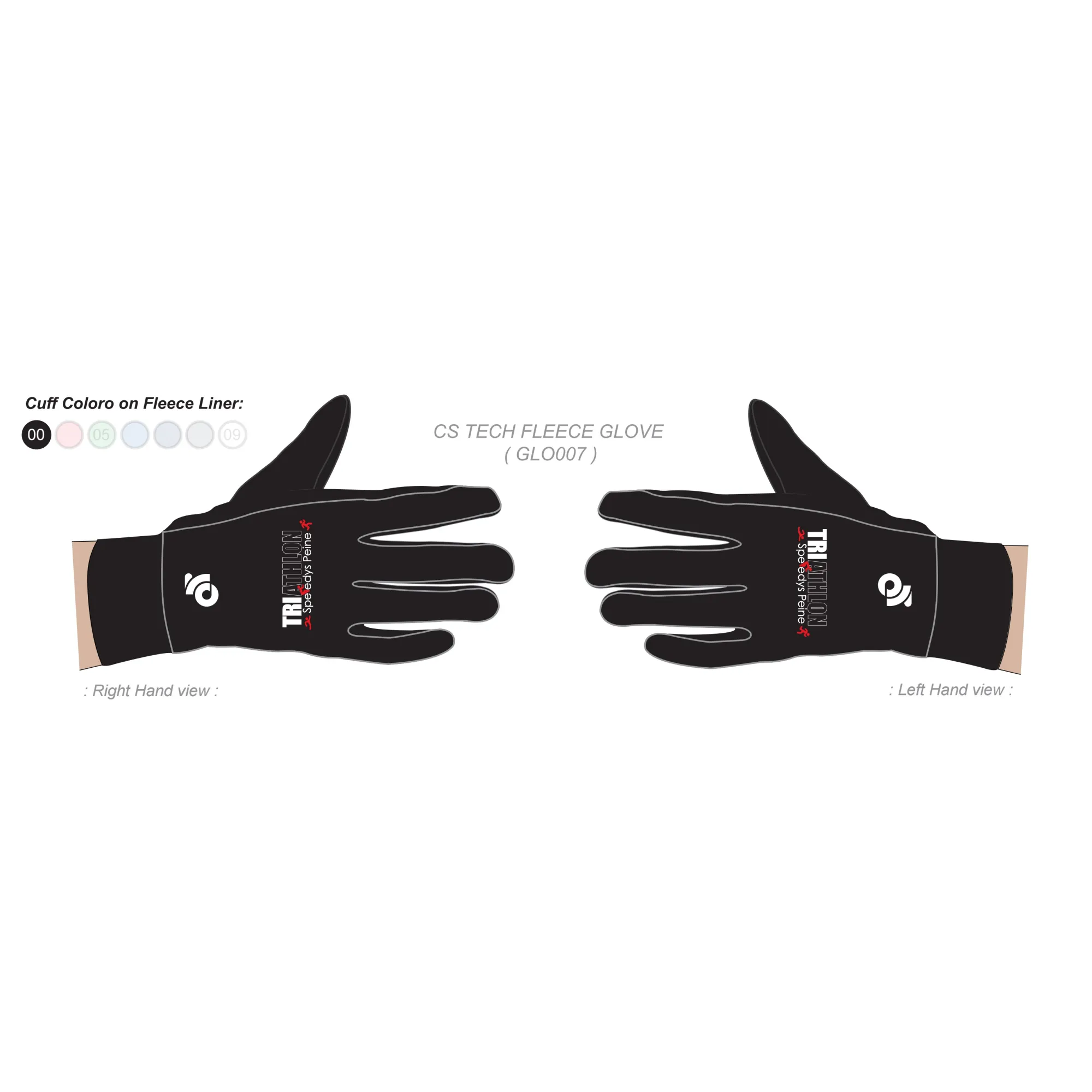CS TechFleece Glove / Gloves Fleece Liner