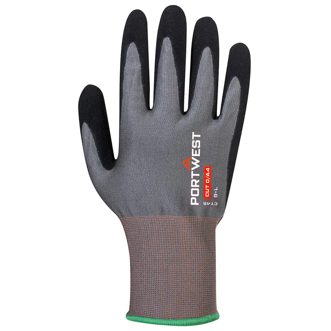Cut Resistance D18 Nitrile Foam Touchscreen Gloves A4 - CT45 for Professionals: Superior Grip & Device Compatibility
