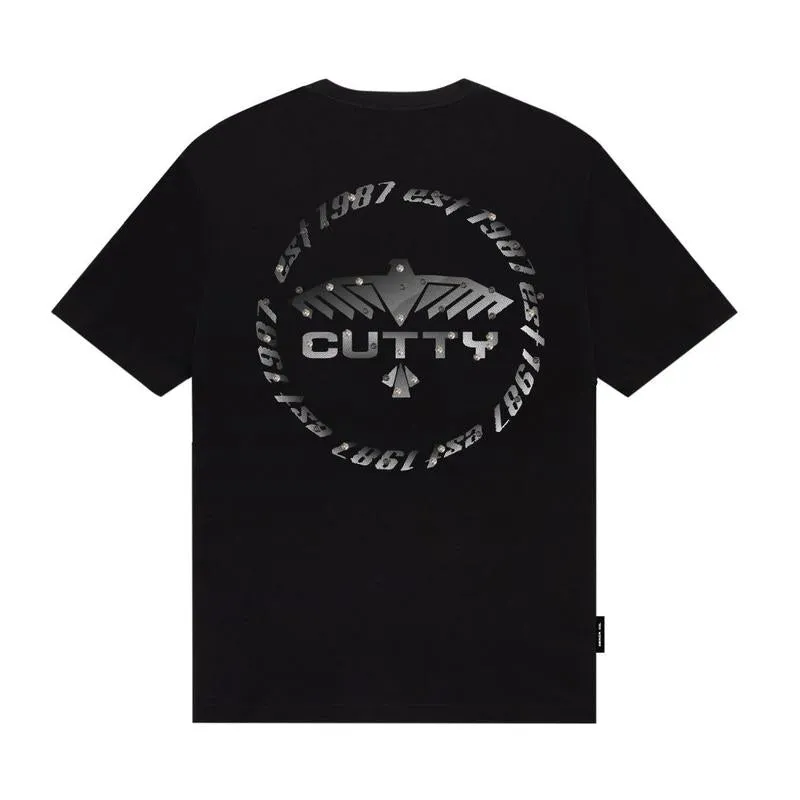 Cutty Cain Mens T-Shirt - Black