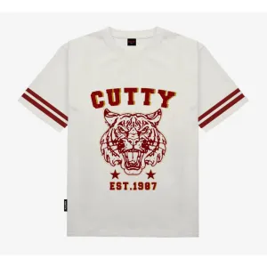 Cutty Estaban Mens T-Shirt - Cream