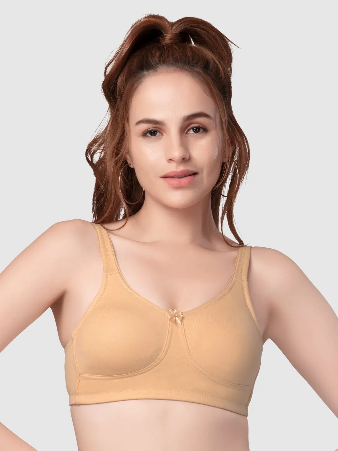 Daisy Dee SKIN Non Padded Non-Wired Full Coverage Sports Bra - NPLSH-SKIN