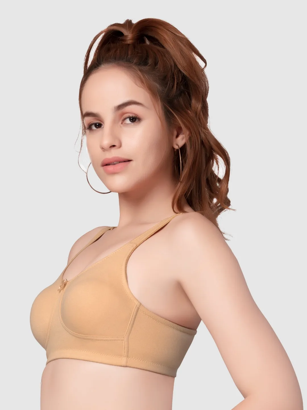 Daisy Dee SKIN Non Padded Non-Wired Full Coverage Sports Bra - NPLSH-SKIN