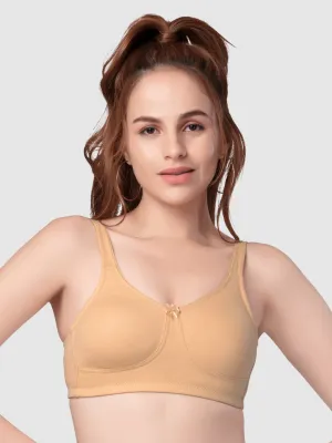 Daisy Dee SKIN Non Padded Non-Wired Full Coverage Sports Bra - NPLSH-SKIN