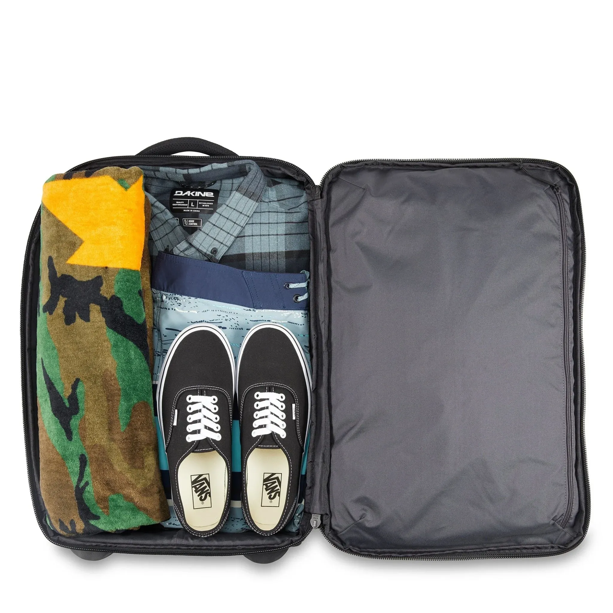 Dakine 365 Carry On Roller 40L Bag - Black Vintage Camo