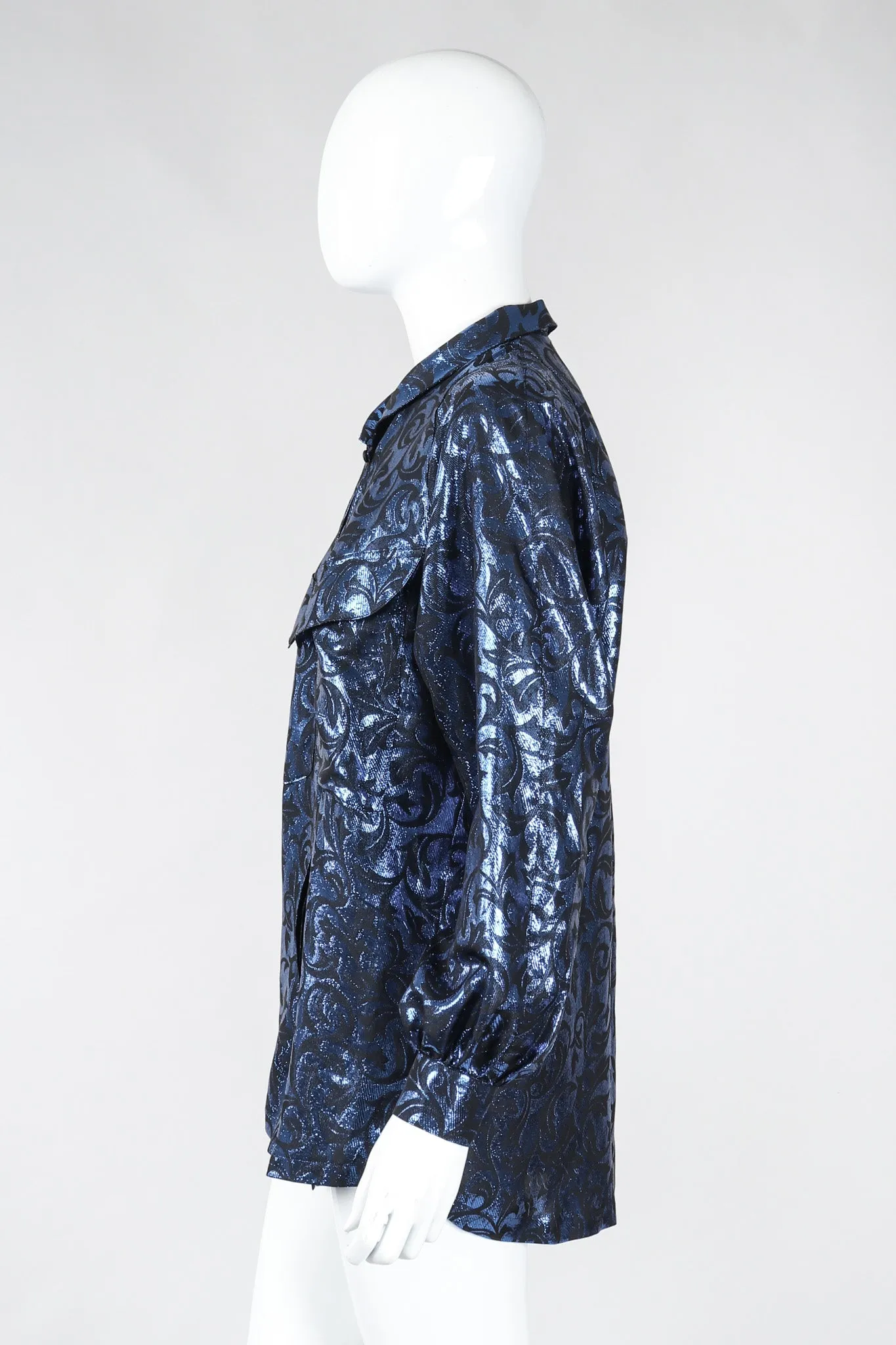 Damask Pajama Blouse