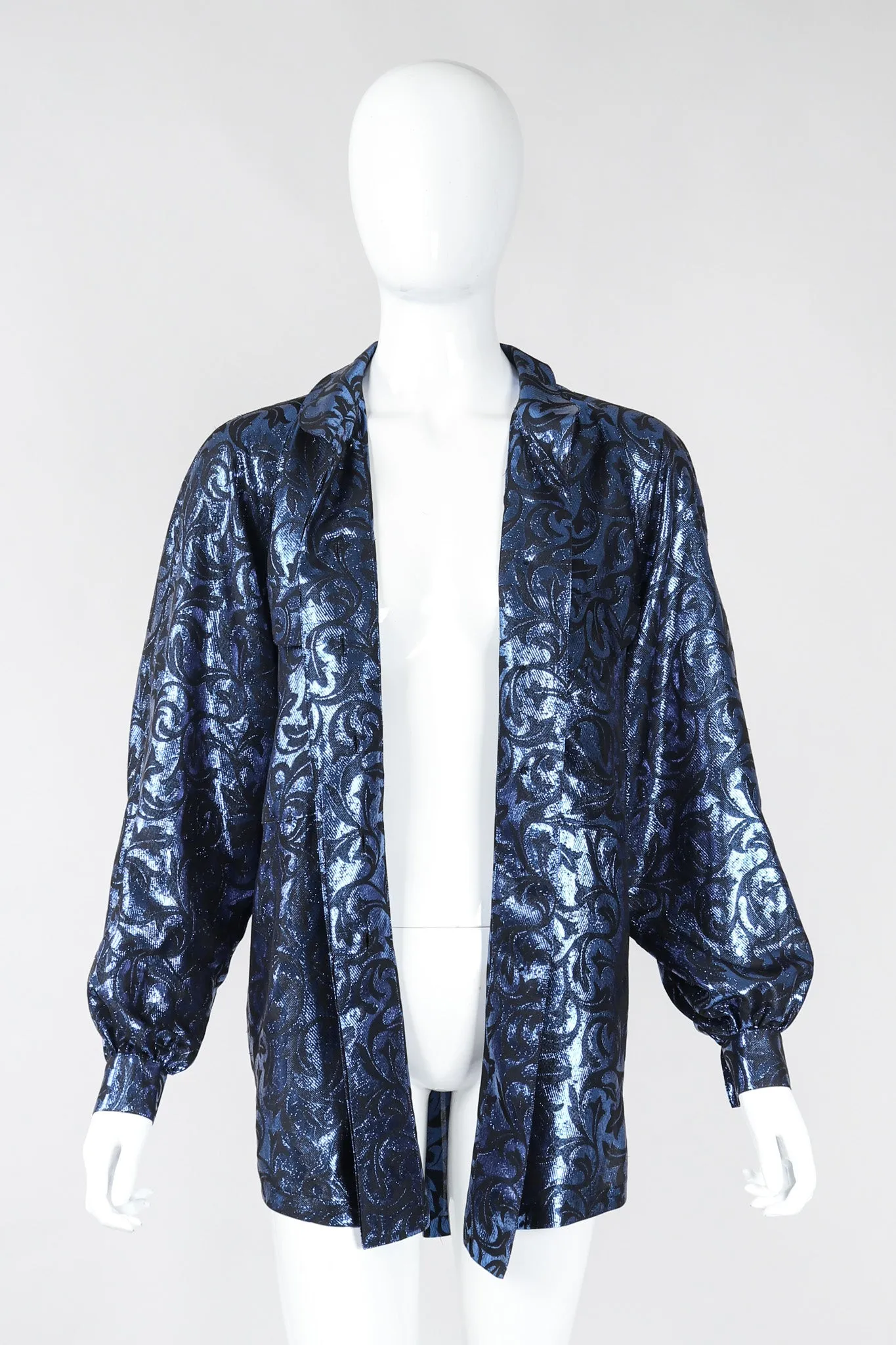 Damask Pajama Blouse
