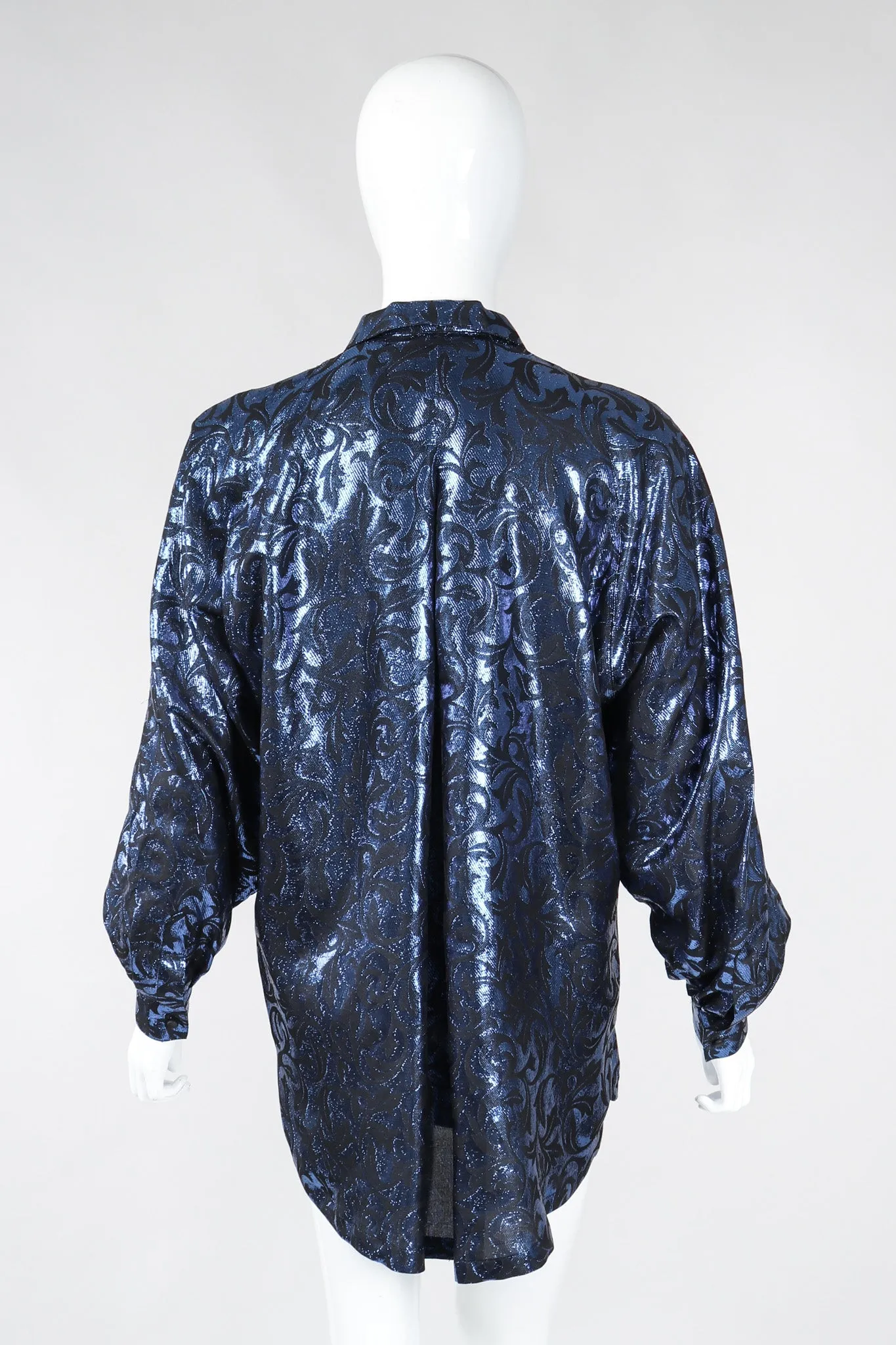 Damask Pajama Blouse