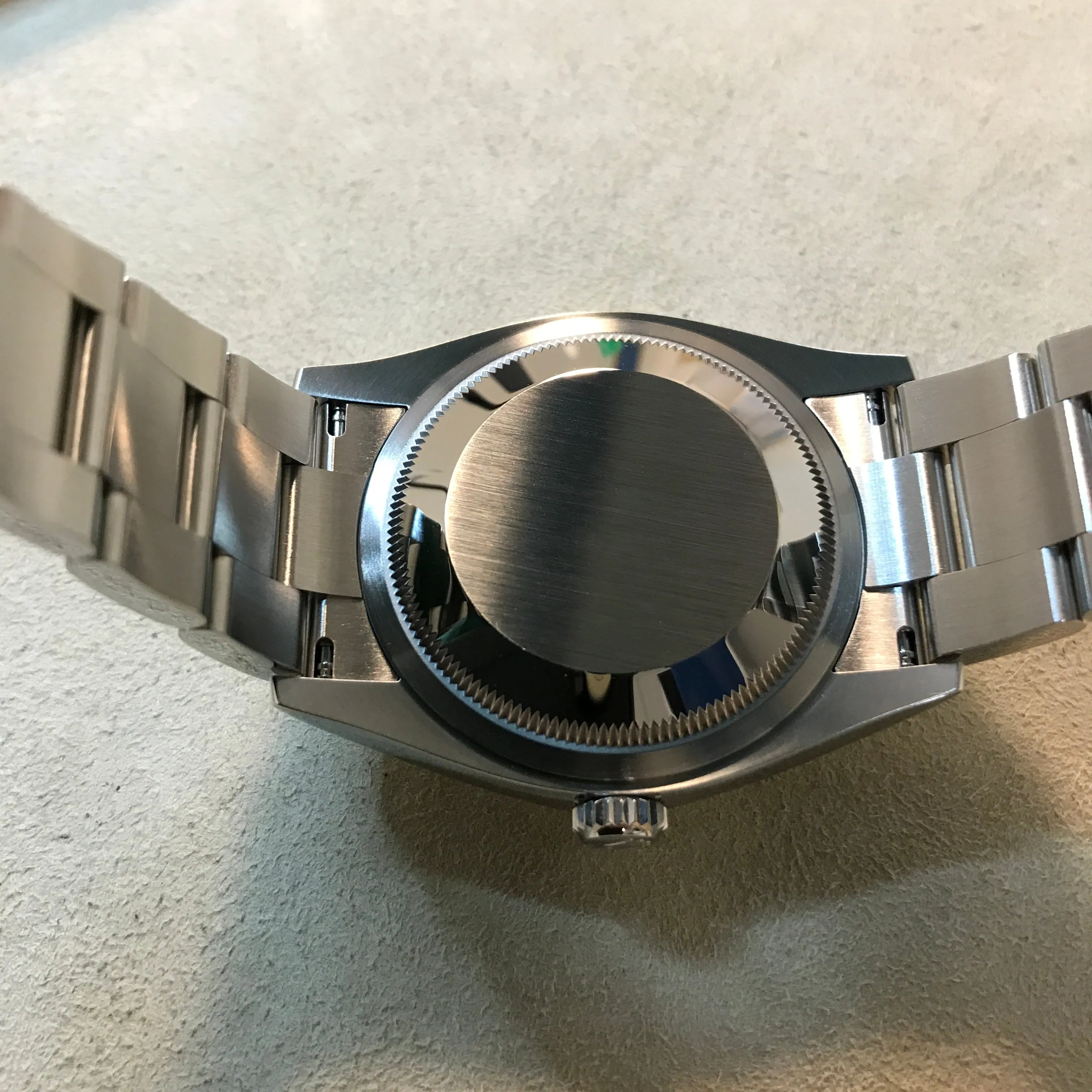 Datejust 36 Fluted Blue Diamond Dial (126234-0038)