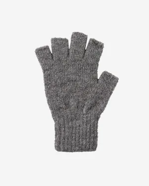 Decka Fingerless Gloves - Light Grey