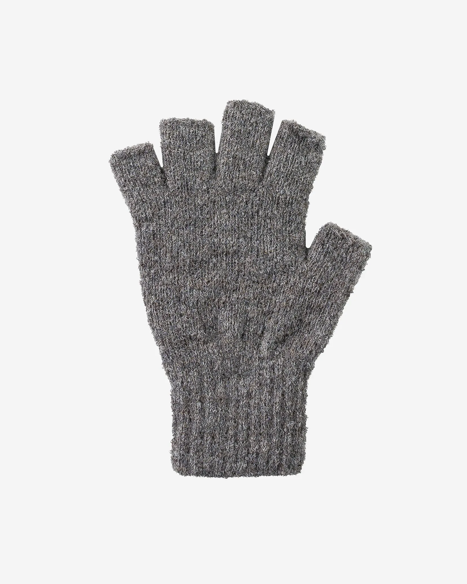 Decka Fingerless Gloves - Light Grey