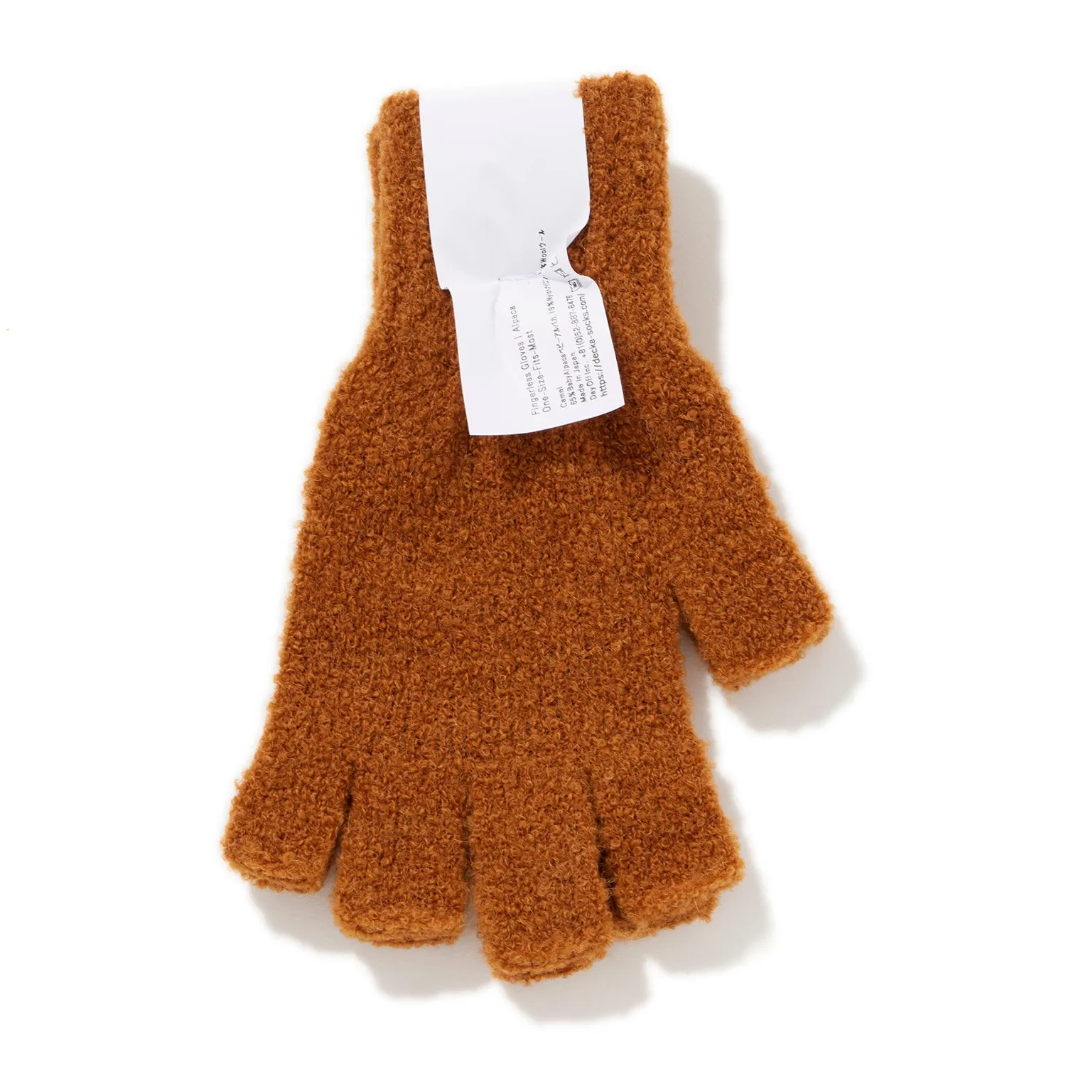 decka Quality socks | デカ クォリティソックス　Fingerless Gloves | Alpaca
