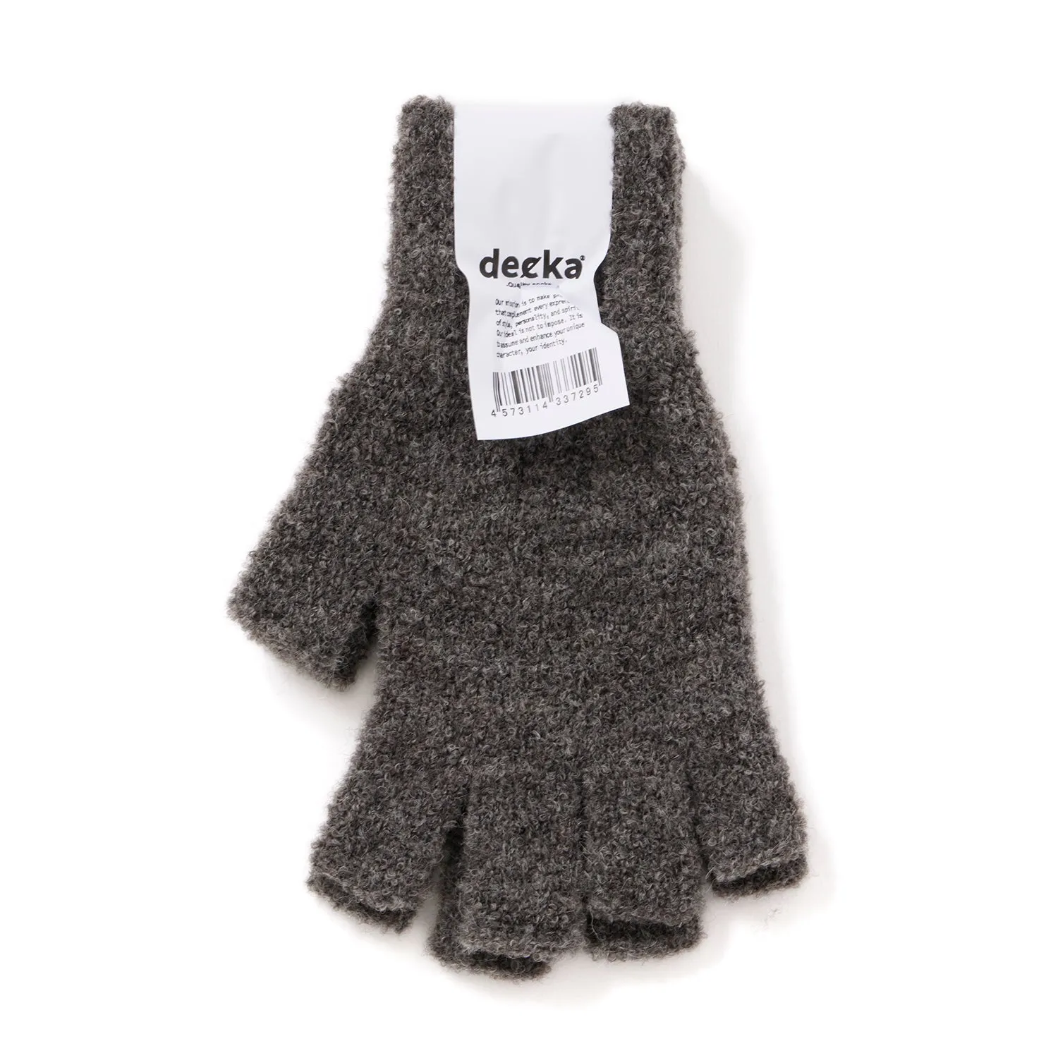 decka Quality socks | デカ クォリティソックス　Fingerless Gloves | Alpaca