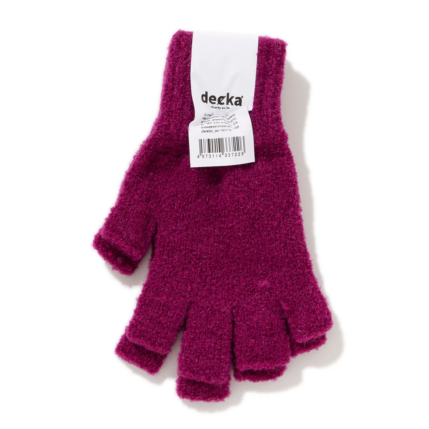 decka Quality socks | デカ クォリティソックス　Fingerless Gloves | Alpaca